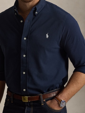 Polo Ralph Lauren Big & Tall Regular Fit Hemd in Blau