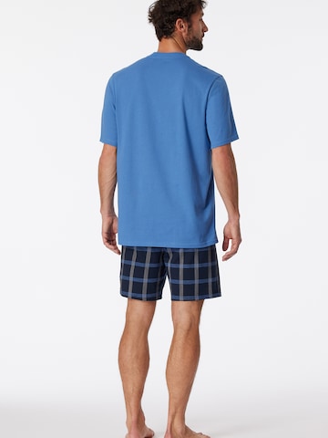 SCHIESSER Shorty ' Comfort Nightwear ' in Blau