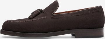 Chaussure basse ' Class ' LOTTUSSE en marron : devant