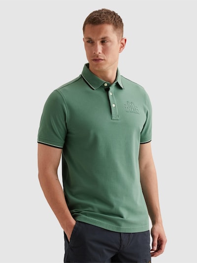 PME Legend Shirt 'Polo shirt in piqué with artwork' in S in grün, Produktansicht