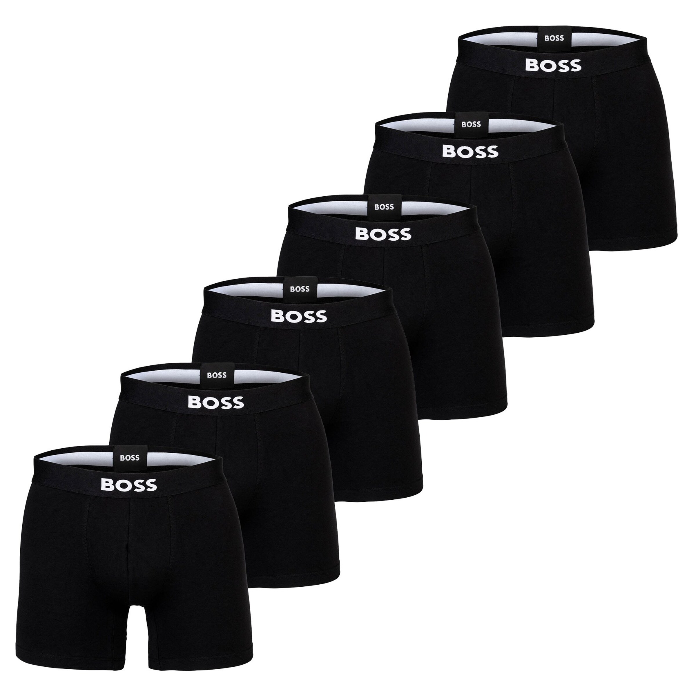 BOSS Boxer shorts in Black: front