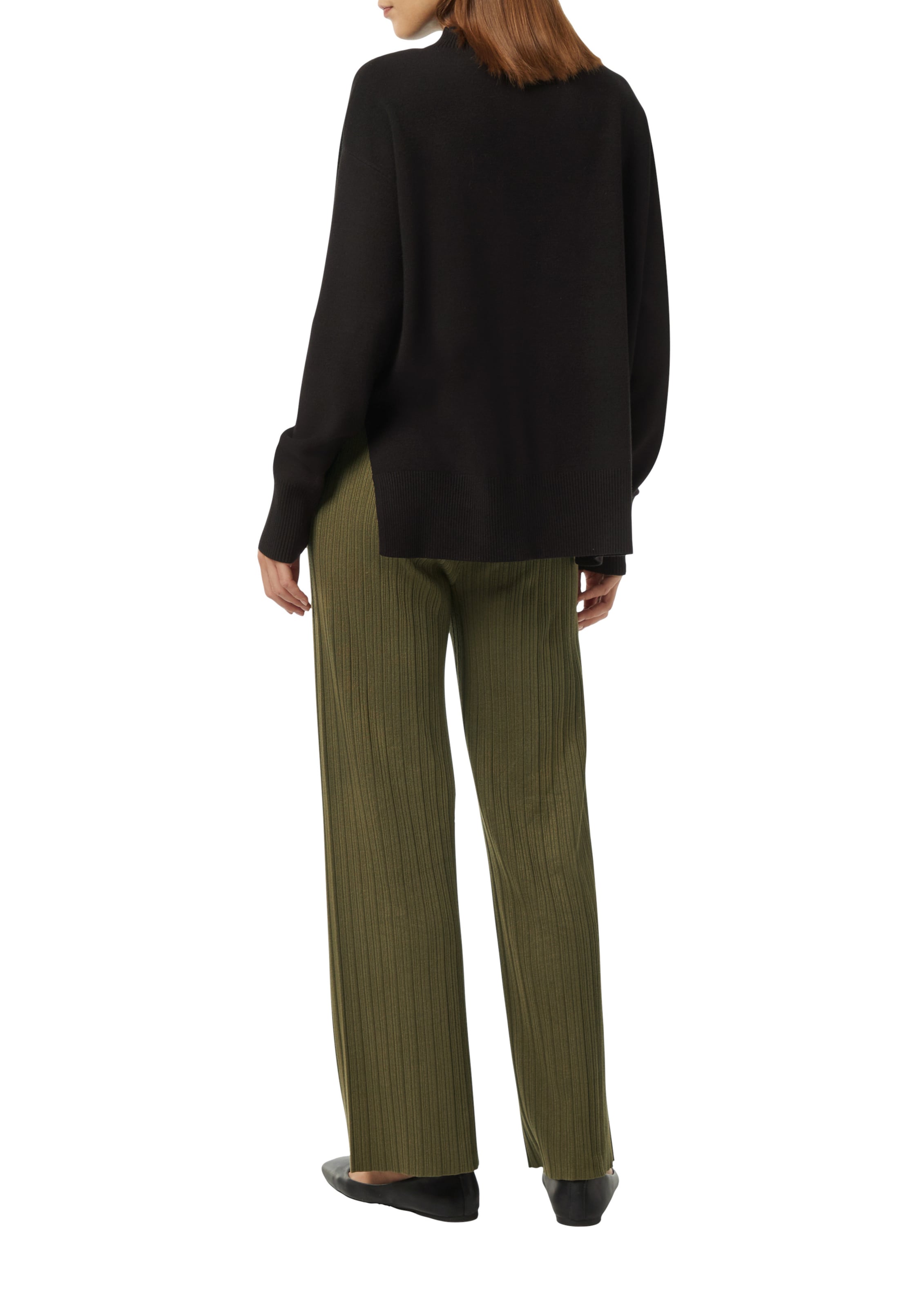 comma casual identity Regular Trousers in Green