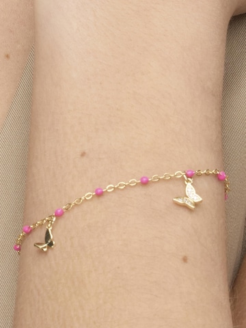 Bracelet 'Zumre' Luxenter en rose