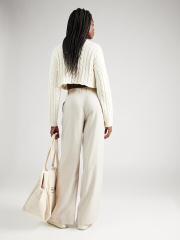 Wide leg Pantaloni di ECOALF in beige