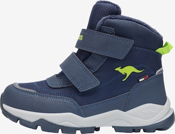 KangaROOS Snow Boots in Blue: front
