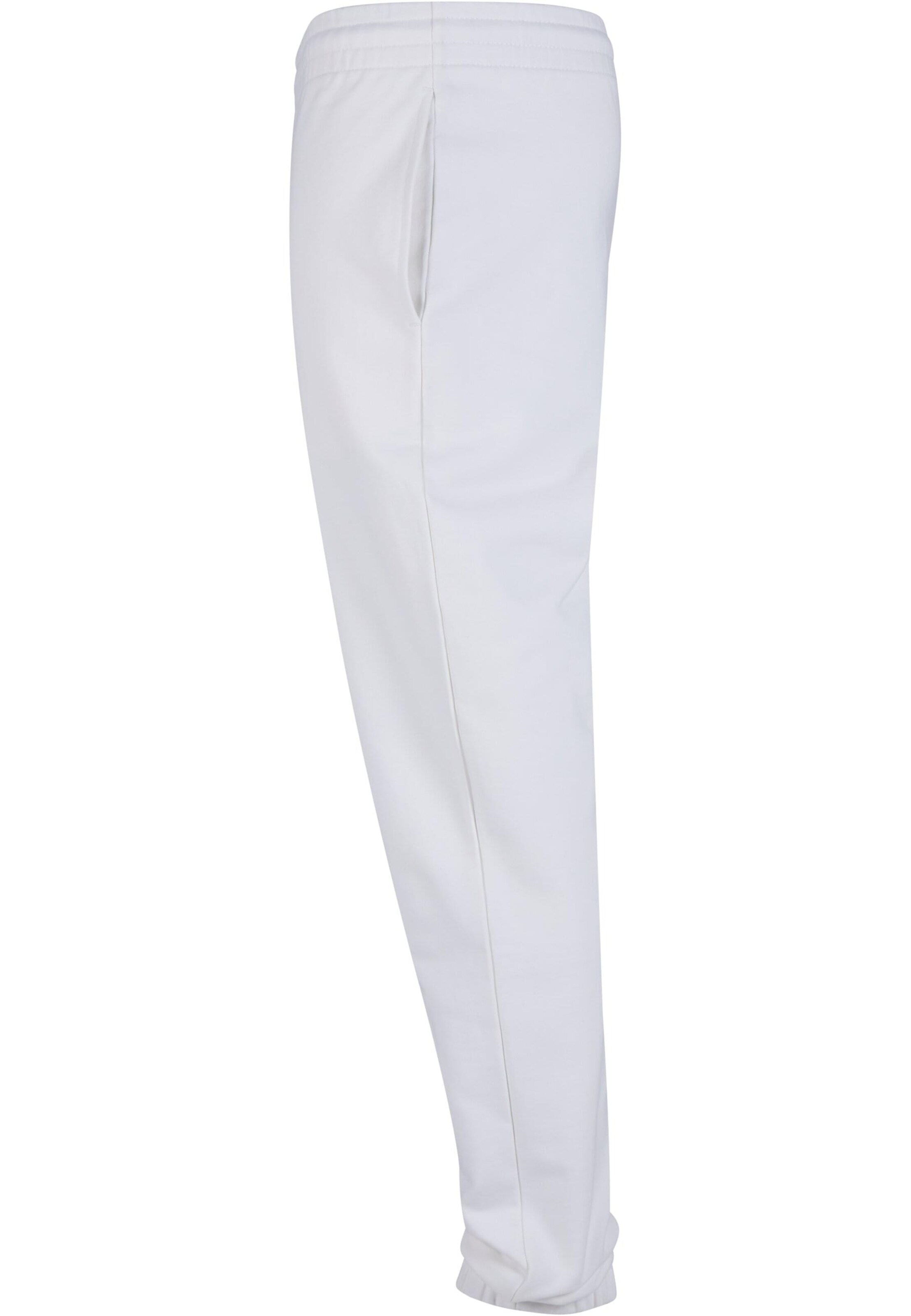 Urban Classics Tapered Broek in Wit
