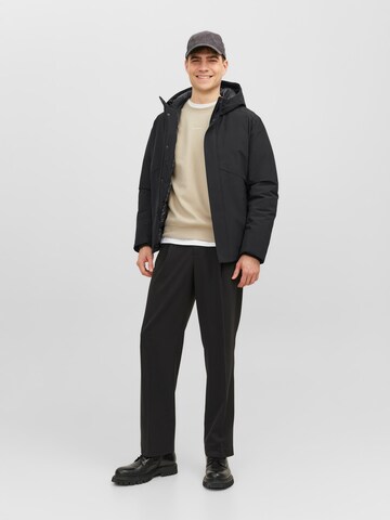 JACK & JONES Φθινοπωρινό και ανοιξιάτικο μπουφάν 'JPRBBlakeen' σε μαύρο