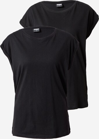 Urban Classics Shirt in Black: front