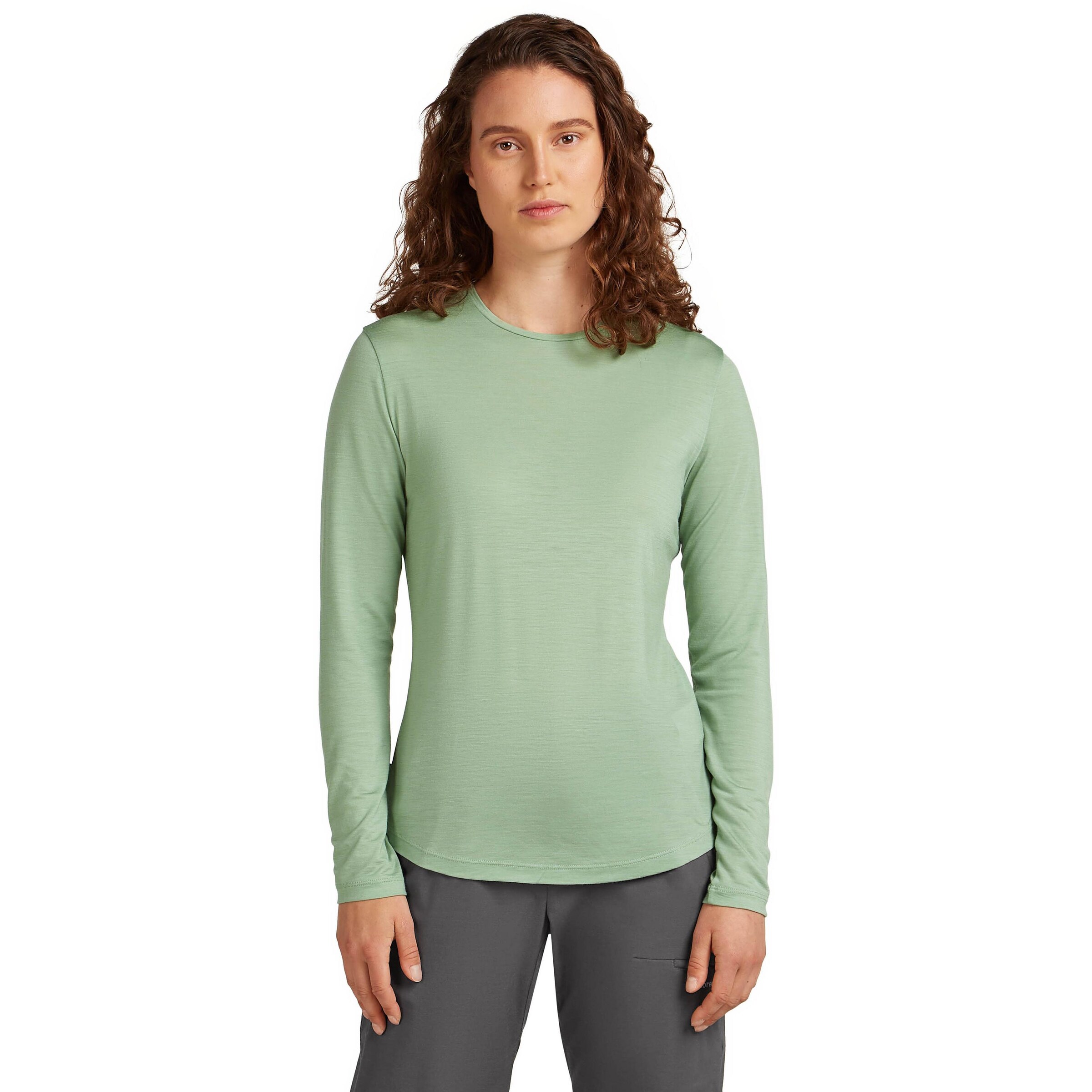 ICEBREAKER Performance Shirt '125 Cool-Lite Sphere III' in Green: front