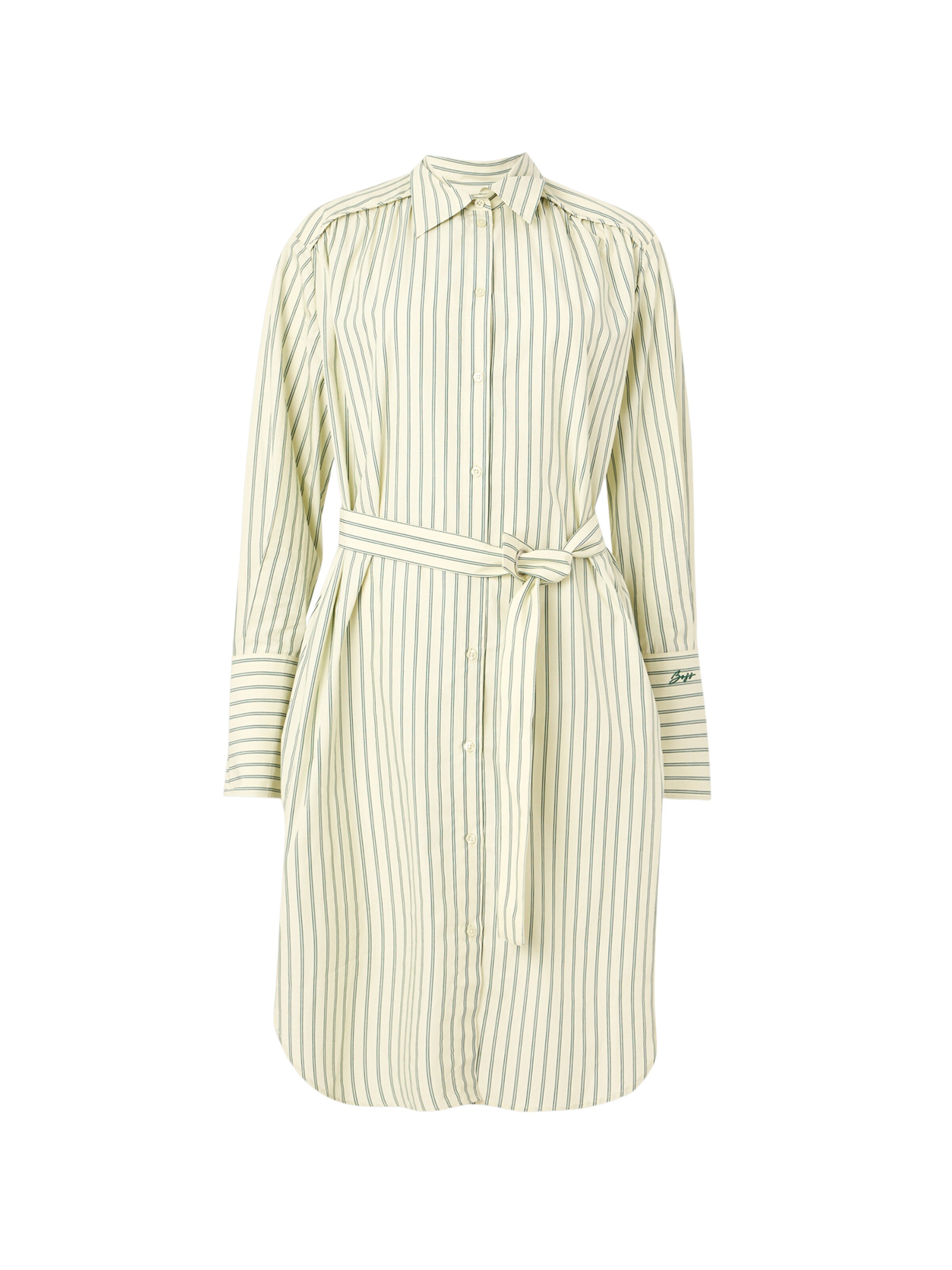 BOSSKošulja haljina 'C_Delegant_3' - bež boja: prednji dio