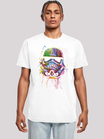 F4NT4STIC Shirt 'Star Wars' in White: front