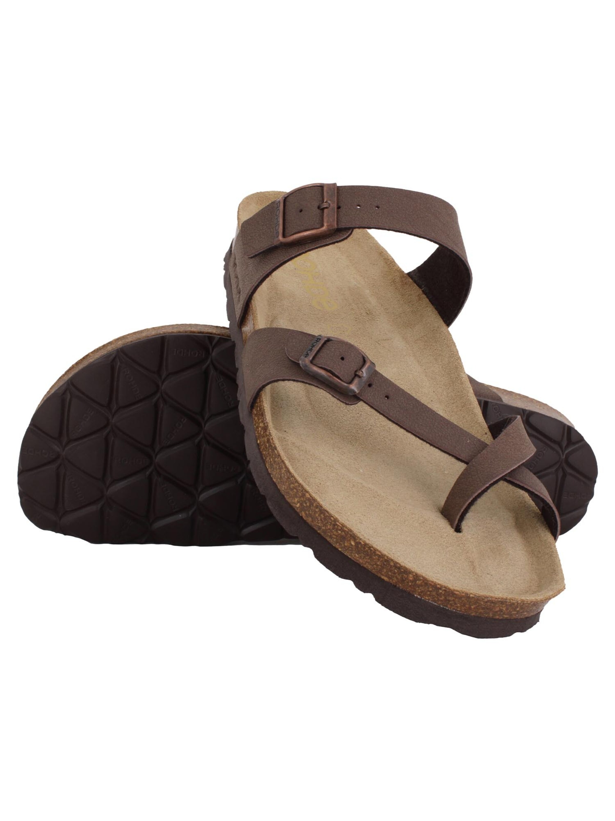 ROHDE Mules 'Alba' in Brown