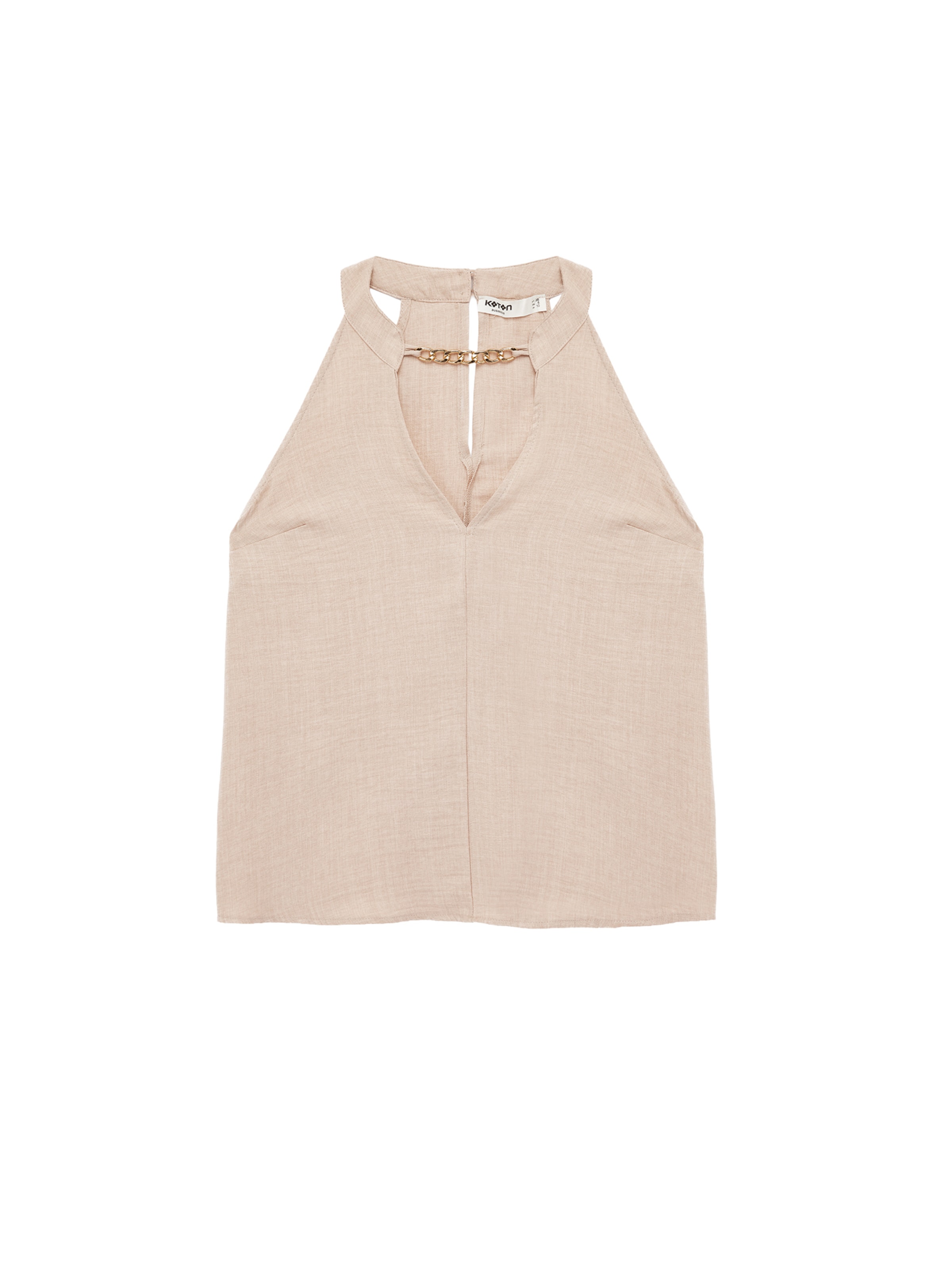 Koton Bluse in Beige: Vorderseite