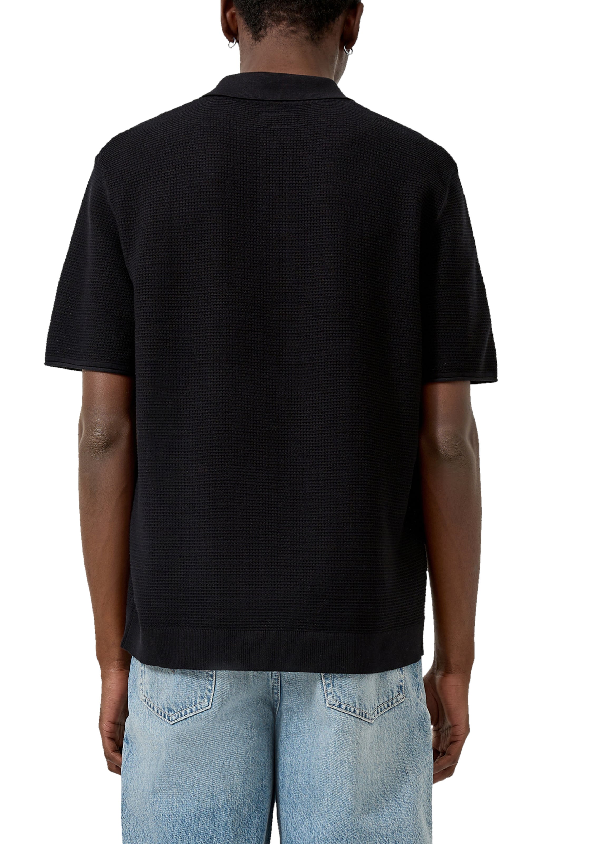 QS Pullover in Schwarz