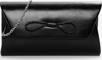 Tamaris Clutch 'Amalia Loop' in Zwart: voorkant