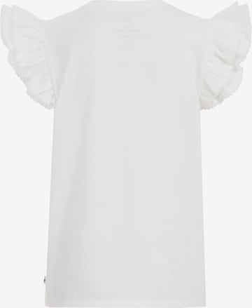 T-Shirt WE Fashion en blanc