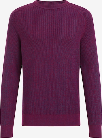 Pull-over WE Fashion en violet : devant