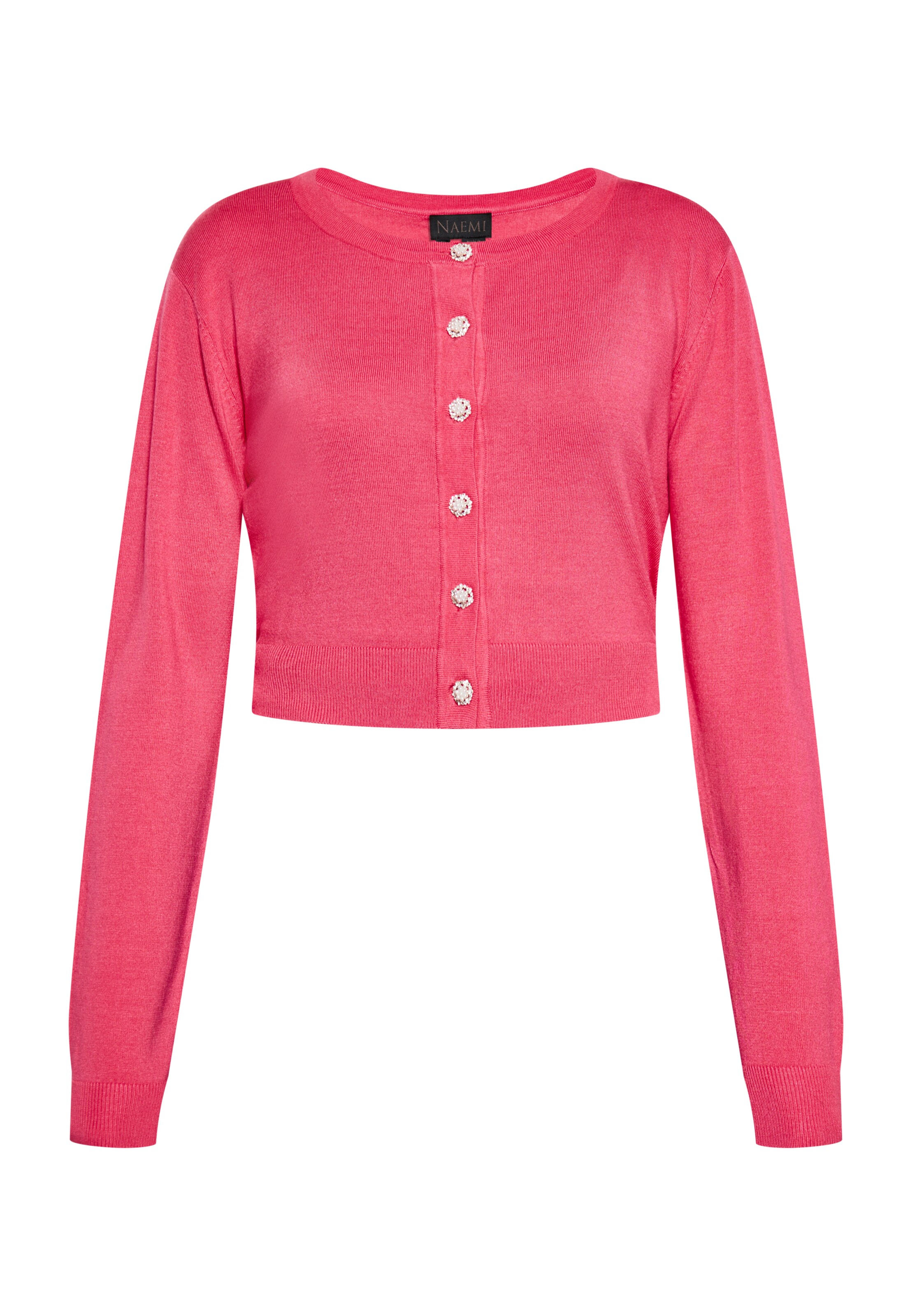 NAEMI Kardigan w kolorze różowy: przód