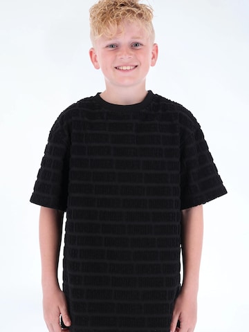 Donder Shirt 'DONDER' in Zwart: voorkant