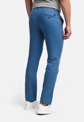 INDICODE JEANS Regular Broek in Blauw