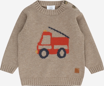 Hust & Claire - Pullover 'Pilou' em castanho: frente