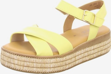 GABOR Sandal in Yellow: front