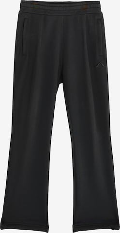 Squeqo Regular Pants 'Cotton 435 GSM' in Black: front