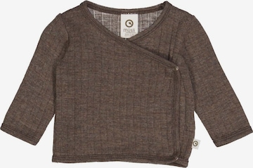 Cardigan Müsli by GREEN COTTON en marron : devant