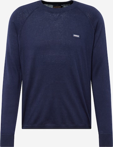 NAPAPIJRI Sweater 'D-BAQUERIZO' in Blue: front