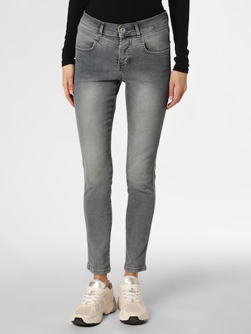 Angels Skinny Jeans in Grey: front