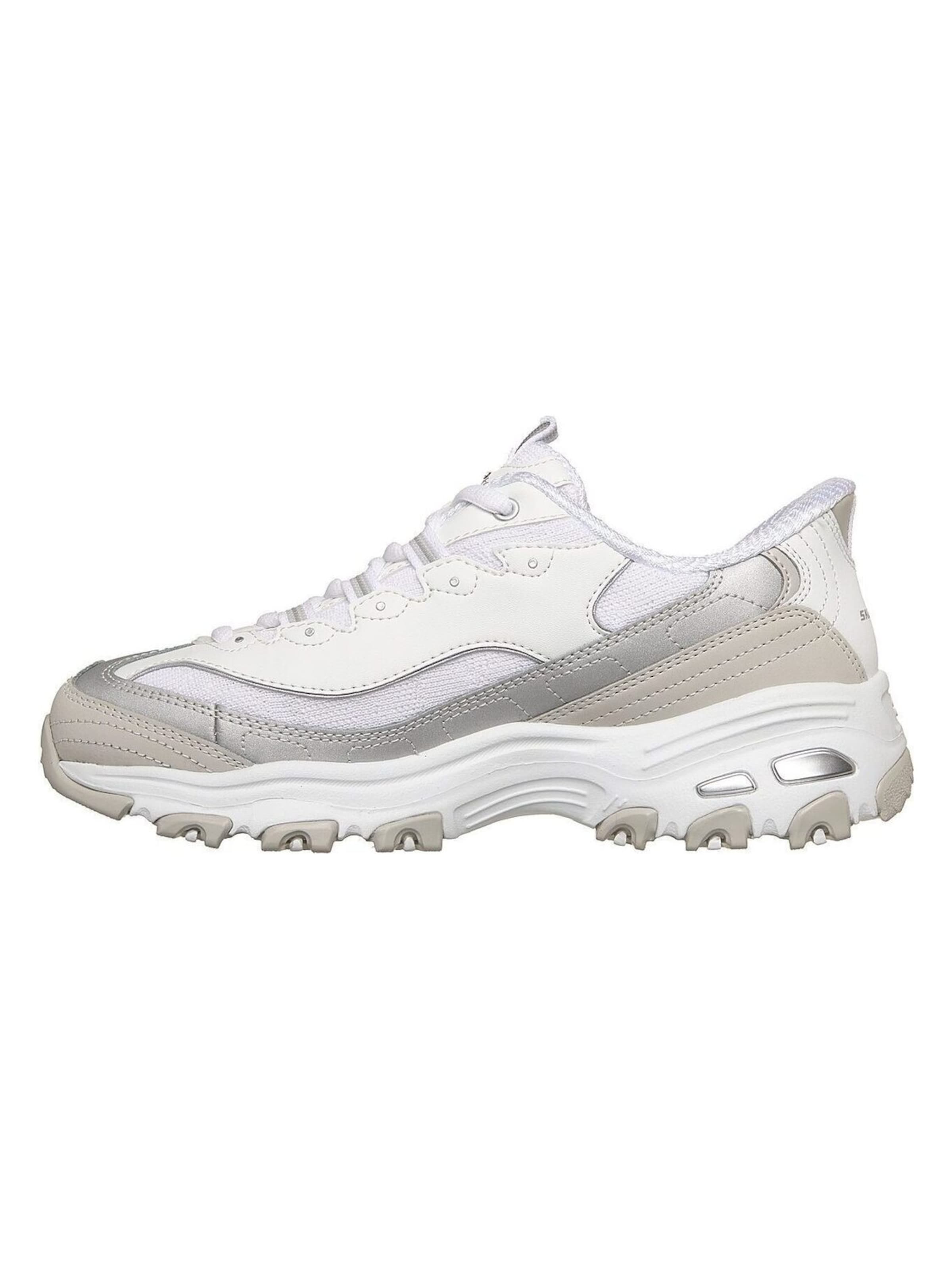 SKECHERS Sneakers laag 'Skechers D Lites-smooth Nostalgia' in Wit