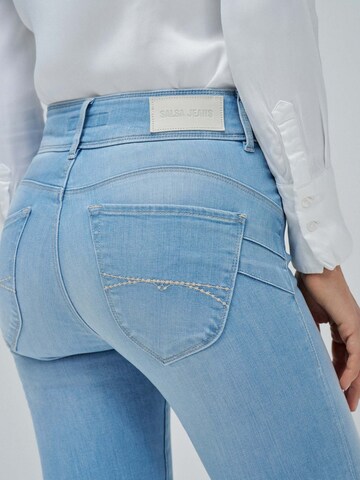Salsa Jeans Skinny Jeans 'Secret' in Blau