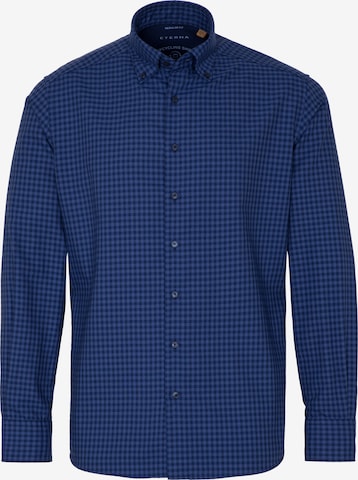 ETERNA Regular fit Button Up Shirt in Blue: front