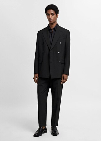 MANGO MAN Regular fit Suit Jacket 'boston' in Black