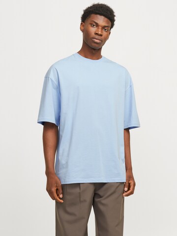 Maglietta 'JJECharge' di JACK & JONES in blu: frontale