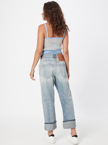 DIESEL Wide Leg Jeans 'D-REGGY' in Blau