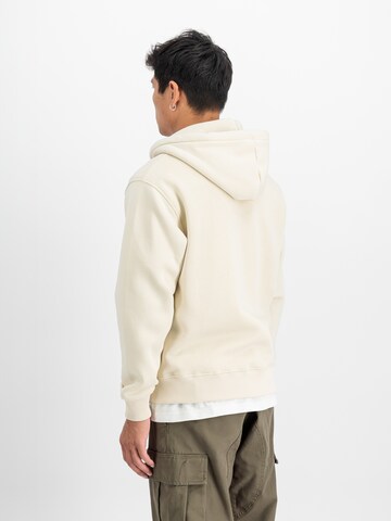 ALPHA INDUSTRIES Sweatjacka i beige