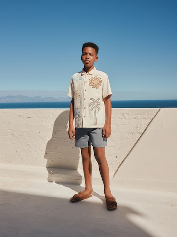 Next Regular Fit Hemd in Beige: Vorderseite