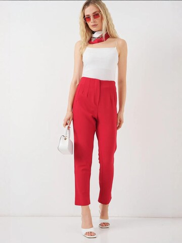 Coupe slim Pantalon à pince Bigdart en rouge