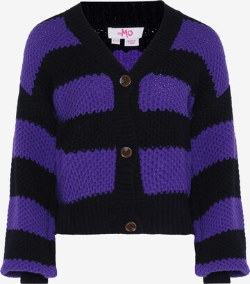 Cardigan MYMO en violet : devant