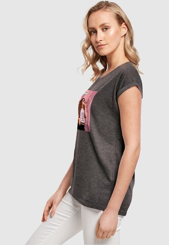 Merchcode T-Shirt 'Grand - San Antonio' in Grau