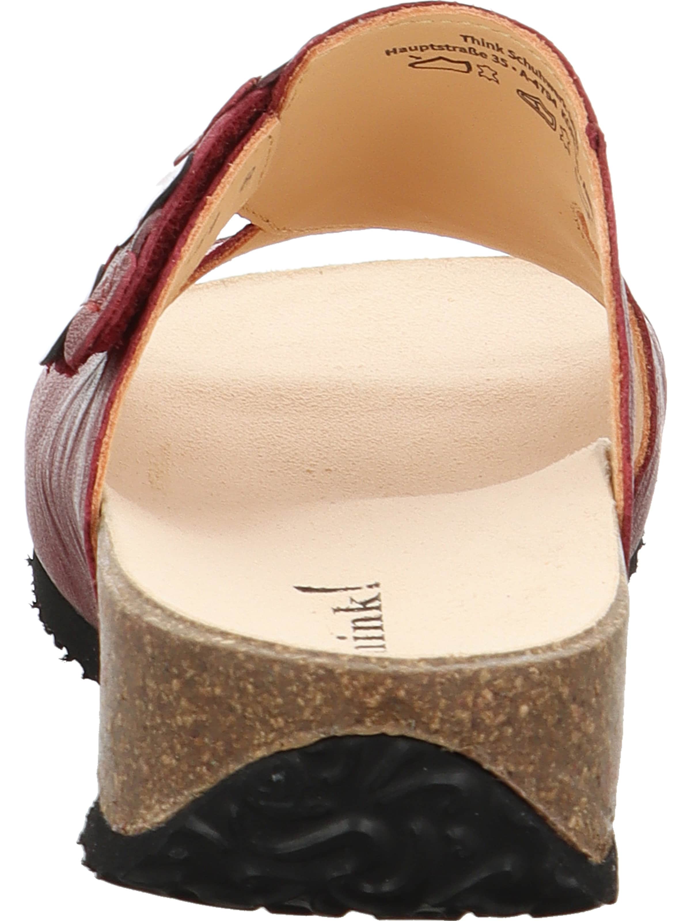 THINK! Mules 'Mizzi' in Red