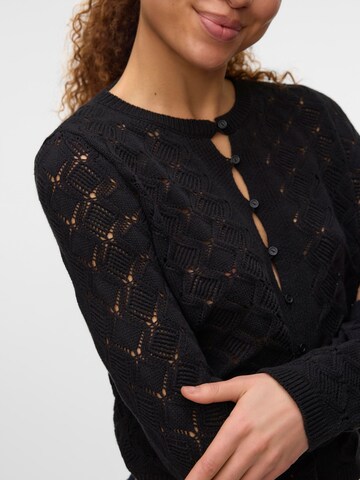 VERO MODA Strickjacke 'PAOLA' in Schwarz
