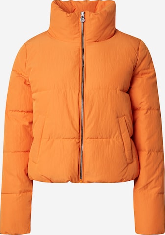 ONLY Zimska jakna 'DOLLY' | oranžna barva: sprednja stran