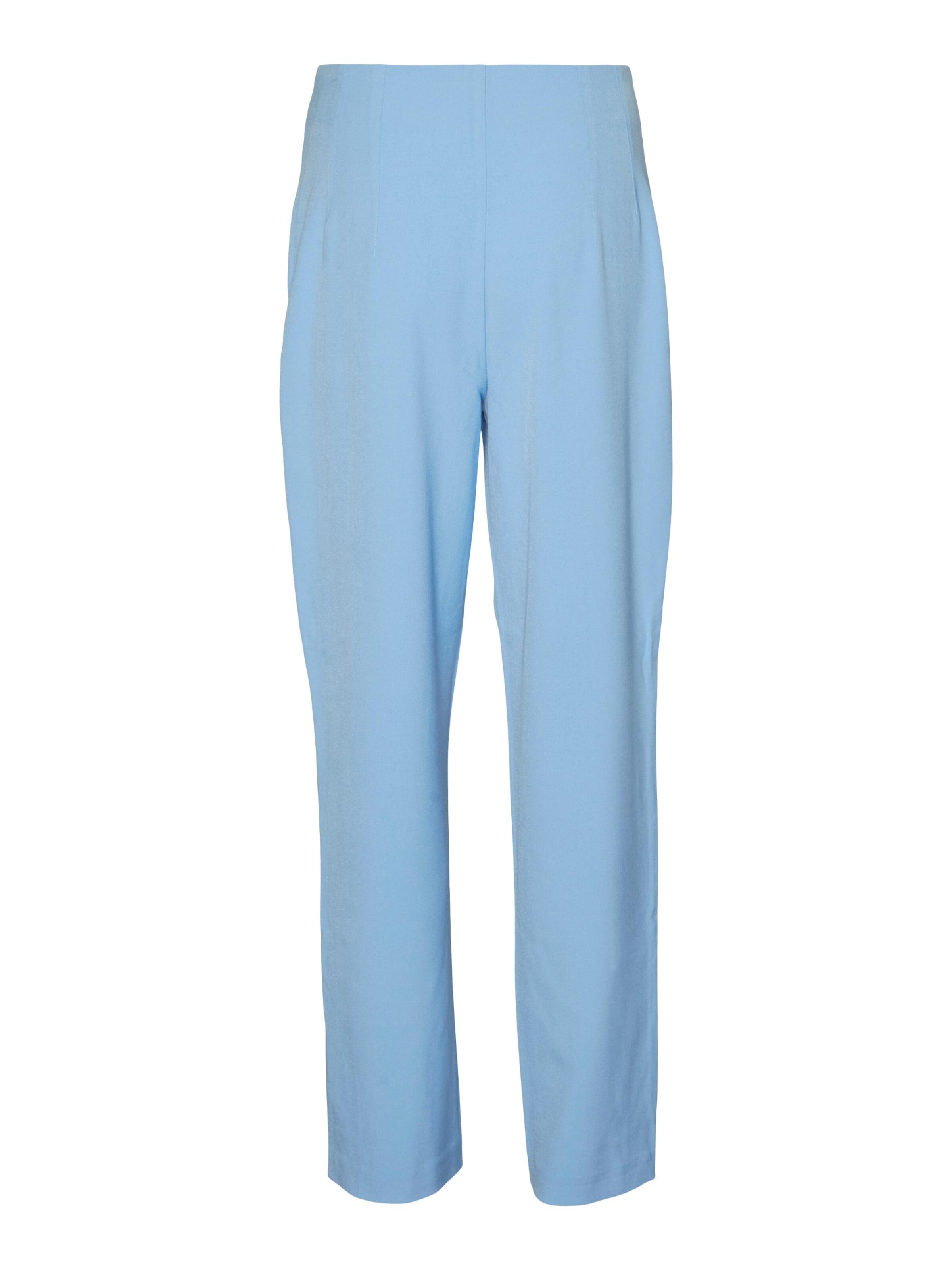 VERO MODA Štandardný strih Nohavice - Modrá