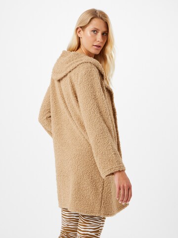 LingaDore Bathrobe short 'Fluffy' in Brown