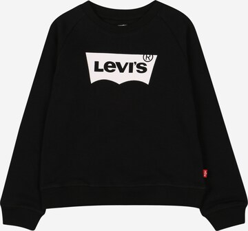 Sweat-shirt Levi's Kids en noir : devant