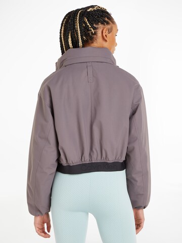 Calvin Klein Sport Athletic Jacket in Grey