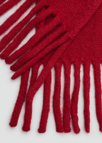 MANGO Scarf in Red: top