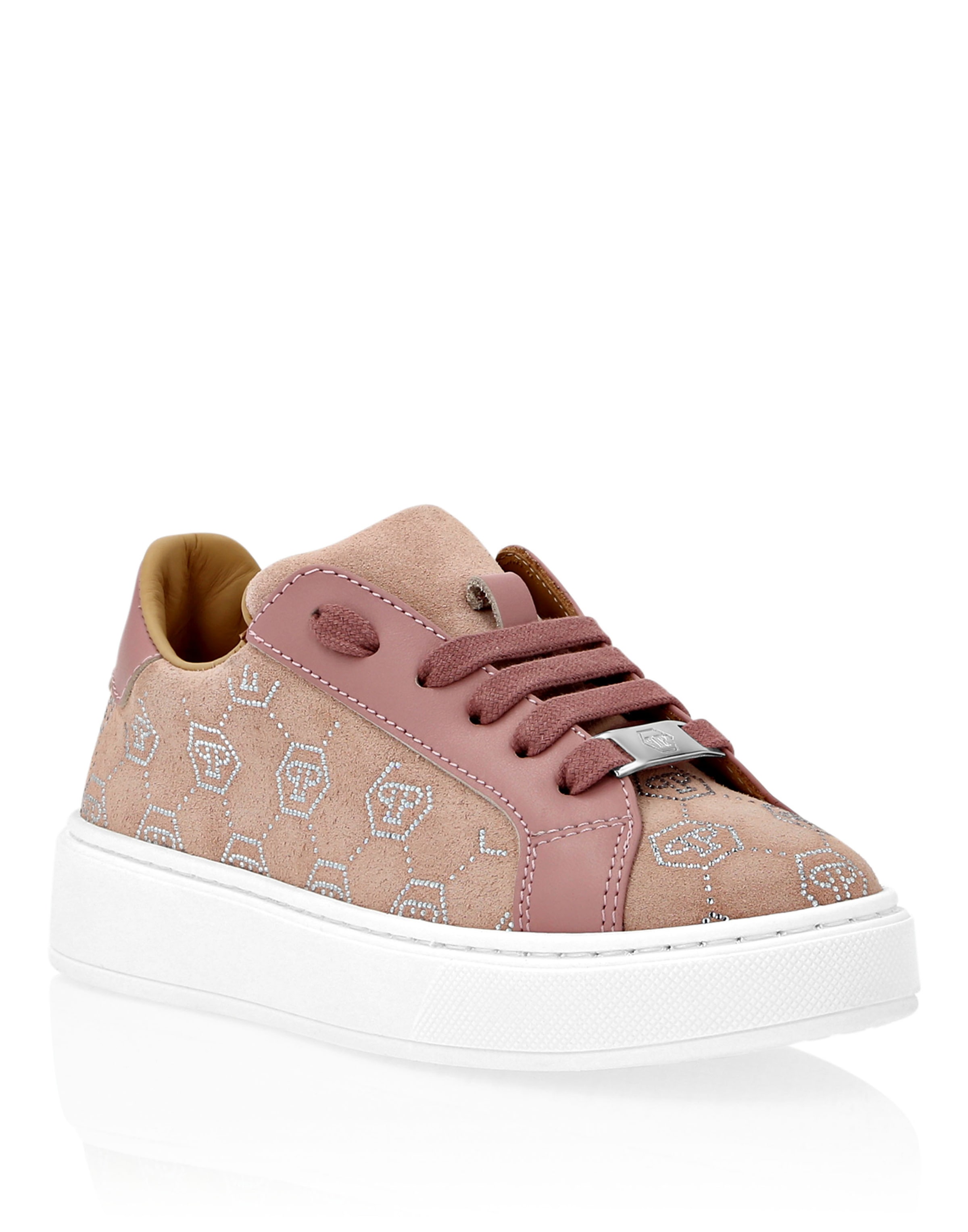 Sneaker di Philipp Plein in rosa: frontale